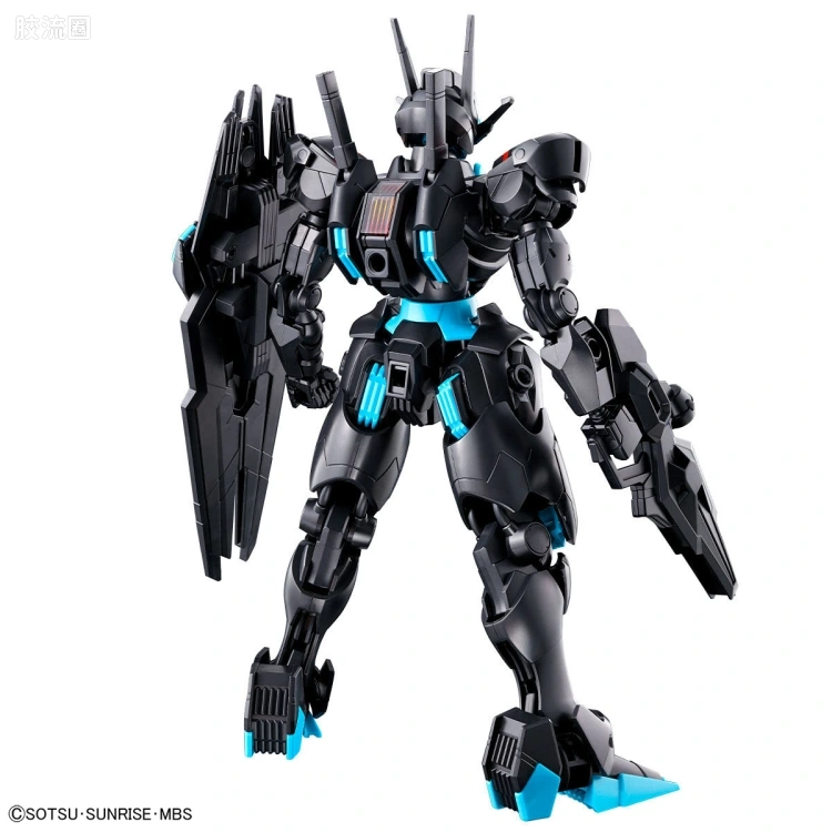 HG高达水星的魔女拼装模型 HG 其他限定版 风灵高达[再生塑料配色/霓虹蓝] - 图片