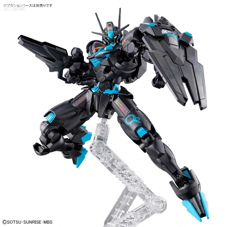HG高达水星的魔女拼装模型 HG 其他限定版 风灵高达[再生塑料配色/霓虹蓝] - 图片