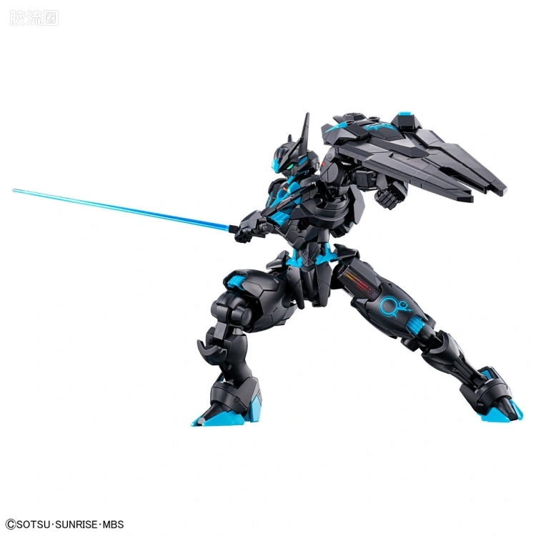 HG高达水星的魔女拼装模型 HG 其他限定版 风灵高达[再生塑料配色/霓虹蓝] - 图片