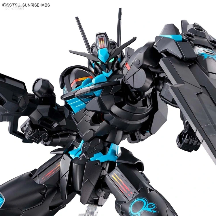 HG高达水星的魔女拼装模型 HG 其他限定版 风灵高达[再生塑料配色/霓虹蓝] - 图片