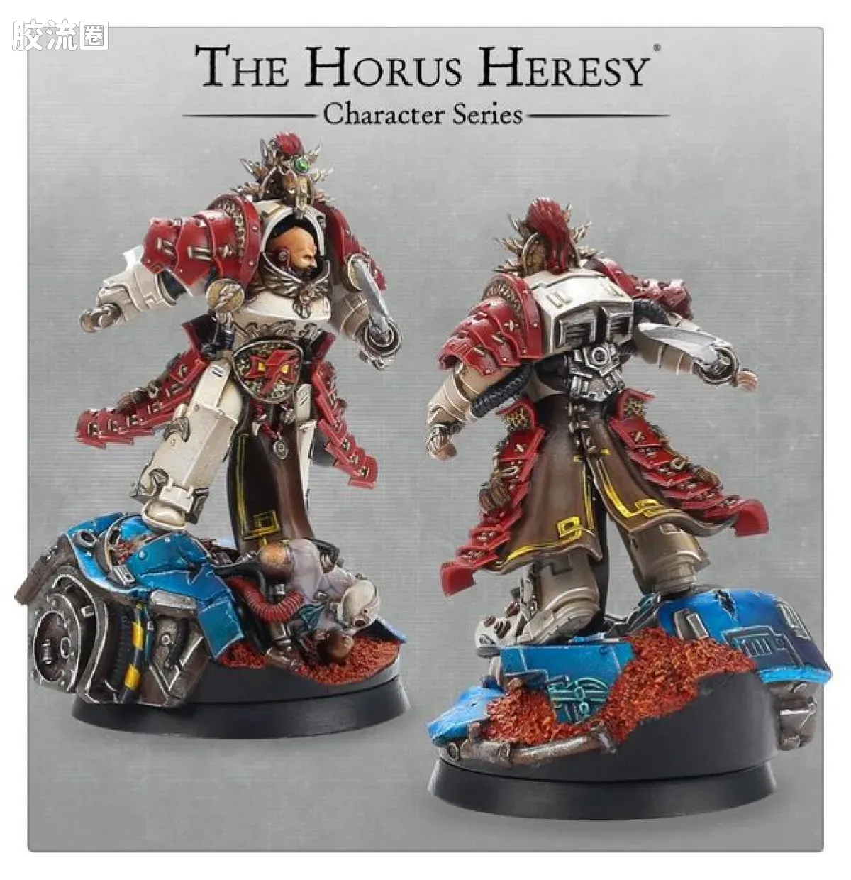 战锤：荷鲁斯之乱 Warhammer: The Horus Heresy White Scars 第五军团 白疤 初版 怯薛统帅 秦夏 - 图片