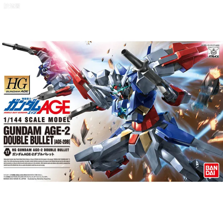 高达AGE HG AGE 普通版 17 高达AGE-2 双枪型