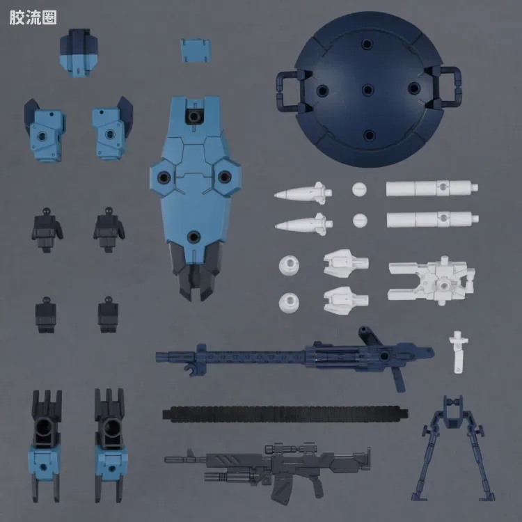 30MM 1/144 巴斯基洛特 （地球联合军） eEXM-9dm 巴斯基洛特(水中型) - 图片