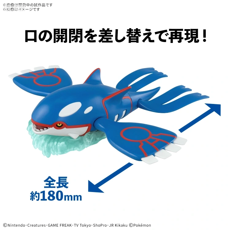宝可梦进化系列模型 普通版 NO.62盖欧卡 - 图片