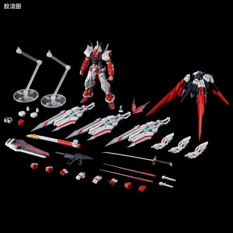 RG 网络限定版 异端高达红色机 红龙形态 - 图片