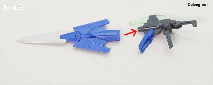 钢普拉Build 综合 HG BUILD CUSTOM 036 潜行者王牌组件 - 图片