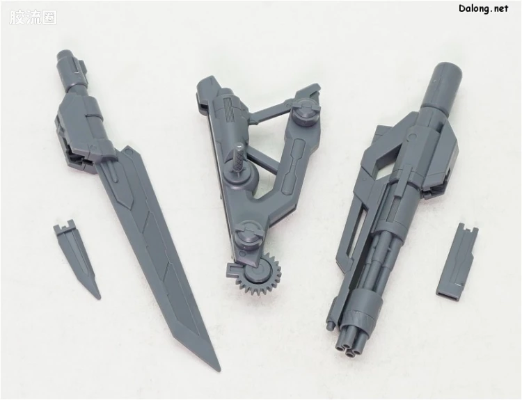 钢普拉Build 综合 HG BUILD CUSTOM 038 齿轮传动爆裂枪 - 图片