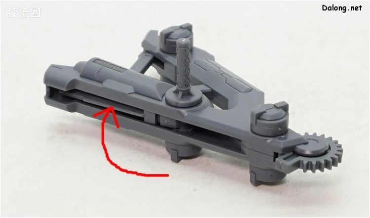 钢普拉Build 综合 HG BUILD CUSTOM 038 齿轮传动爆裂枪 - 图片