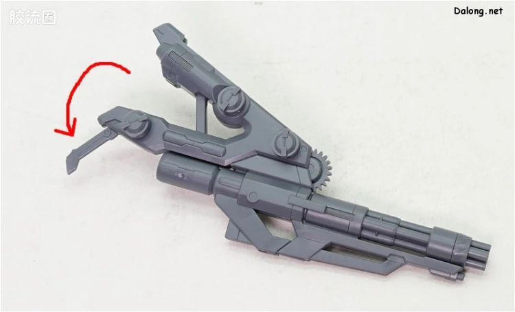 钢普拉Build 综合 HG BUILD CUSTOM 038 齿轮传动爆裂枪 - 图片