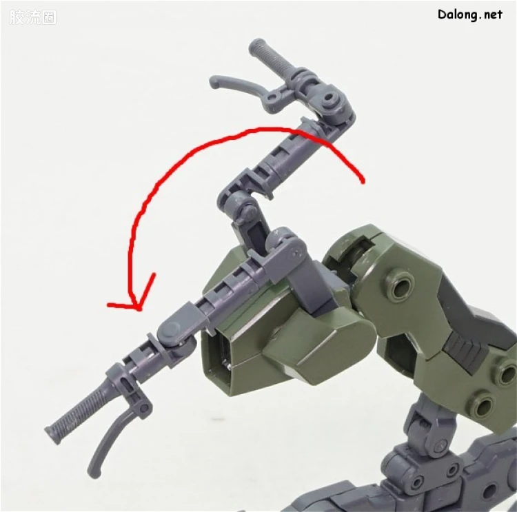 钢普拉Build 综合 HG BUILD CUSTOM 041 机械骑士 - 图片
