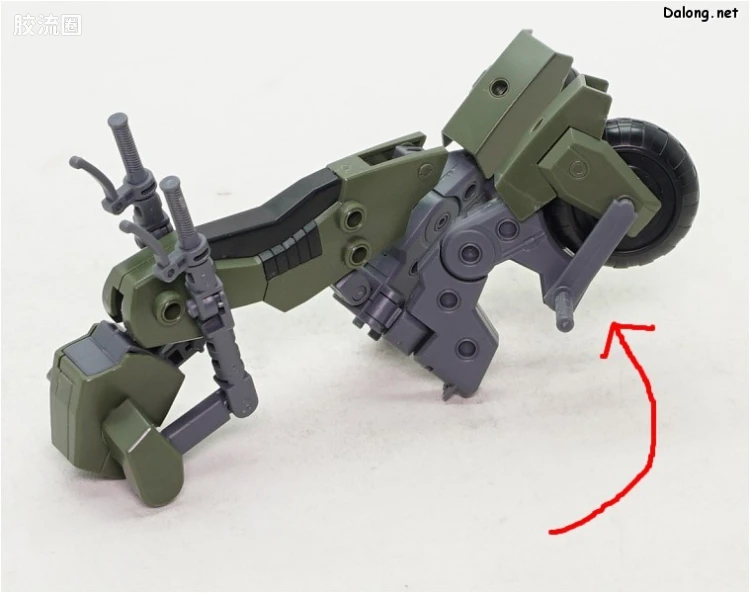 钢普拉Build 综合 HG BUILD CUSTOM 041 机械骑士 - 图片