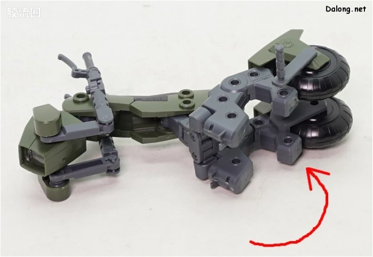 钢普拉Build 综合 HG BUILD CUSTOM 041 机械骑士 - 图片
