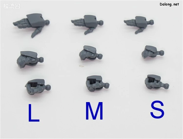钢普拉Build 综合 HG BUILD CUSTOM 043 BUILDHANDS角SML 造型手 - 图片