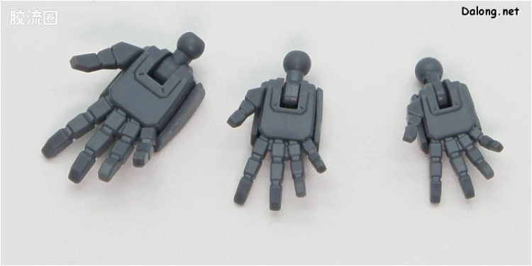 钢普拉Build 综合 HG BUILD CUSTOM 043 BUILDHANDS角SML 造型手 - 图片
