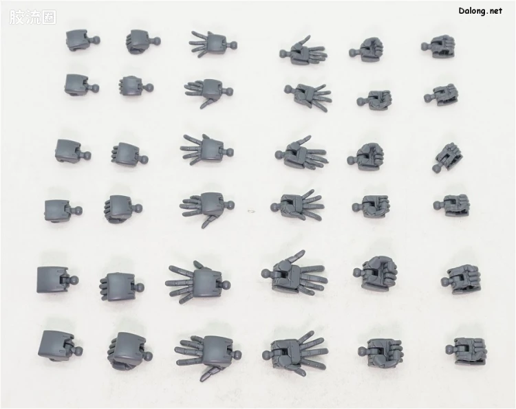 钢普拉Build 综合 HG BUILD CUSTOM 044 BUILDHANDS丸SML 造型手 - 图片