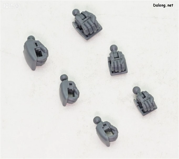 钢普拉Build 综合 HG BUILD CUSTOM 044 BUILDHANDS丸SML 造型手 - 图片