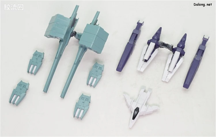 钢普拉Build 综合 HG BUILD CUSTOM 046 HWS＆SV 改装武器套装 - 图片