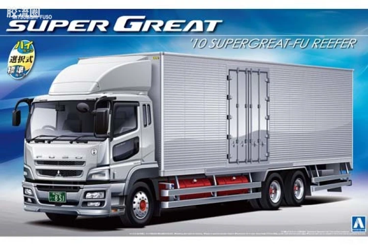 18 三菱Fuso 10年SuperGreat FU冷藏车FH型00990