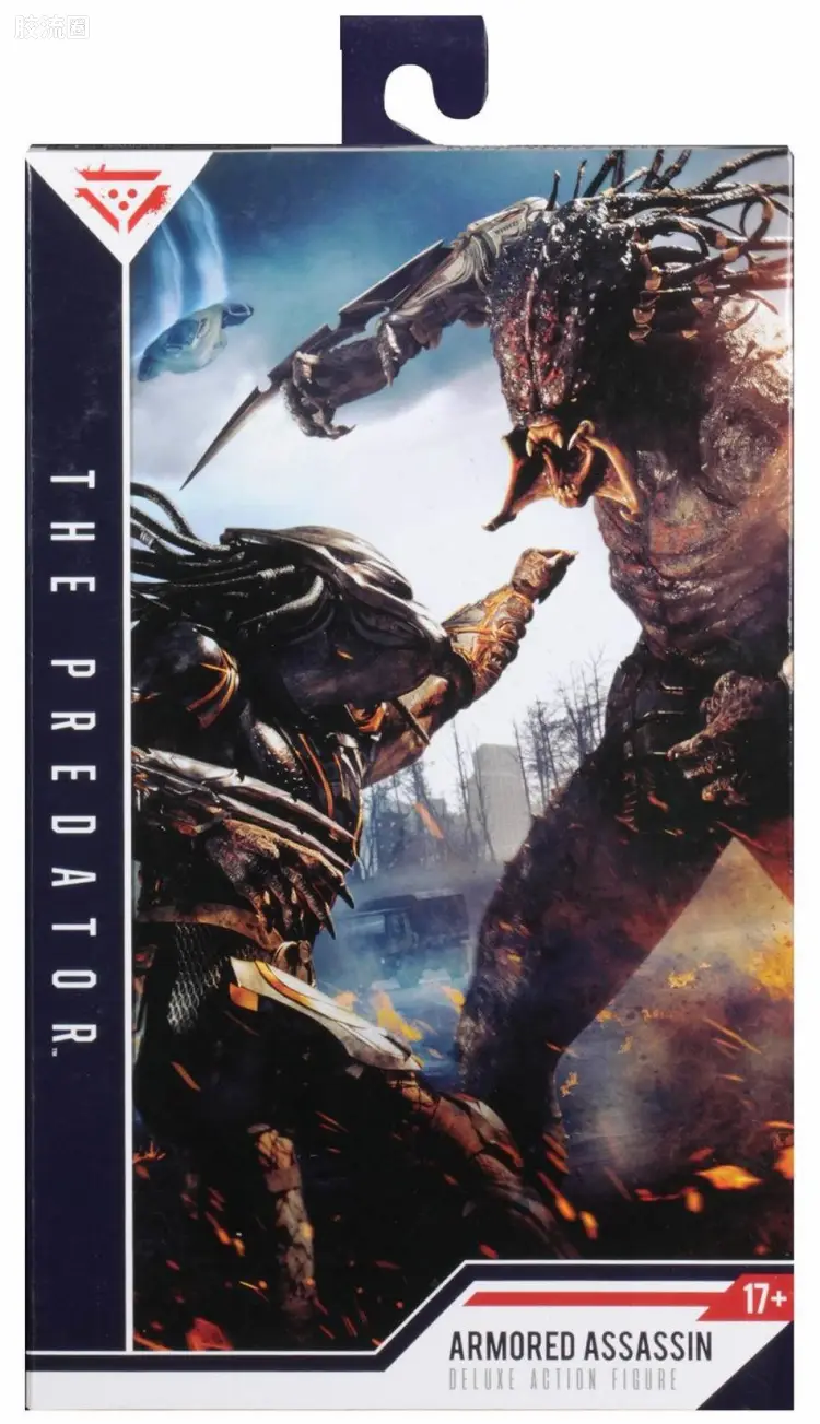 NECA 7寸可动人形系列 铁血战士 终极版/豪华版系列 18年电影 铁血战士 刺客铁血