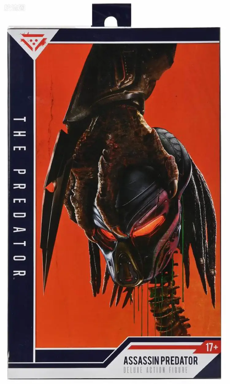NECA 7寸可动人形系列 铁血战士 终极版/豪华版系列 18年电影 铁血战士 刺客铁血战士(无装甲)