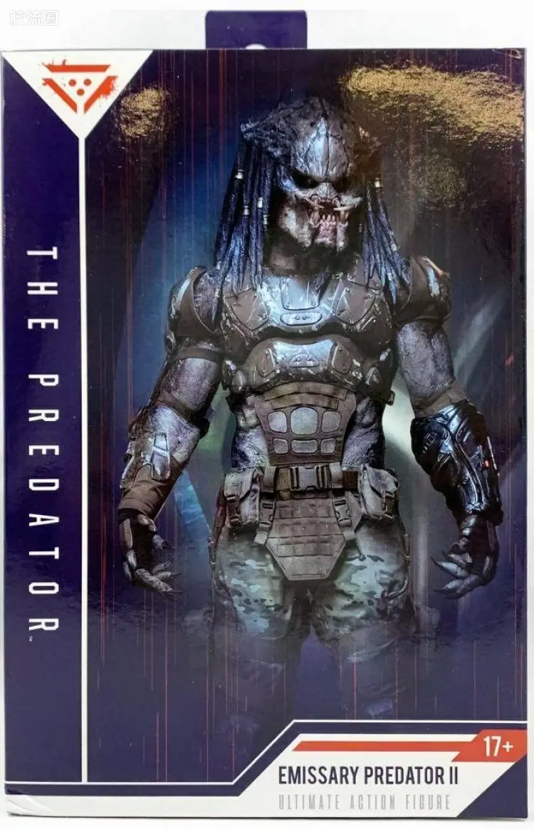 NECA 7寸可动人形系列 铁血战士 终极版/豪华版系列 18年电影 铁血战士 密使战士2.0(剪辑版)