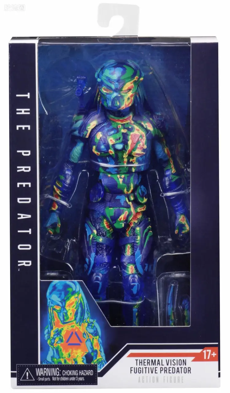 NECA 7寸可动人形系列 铁血战士系列 18年电影 铁血战士 逃亡者(热视版)