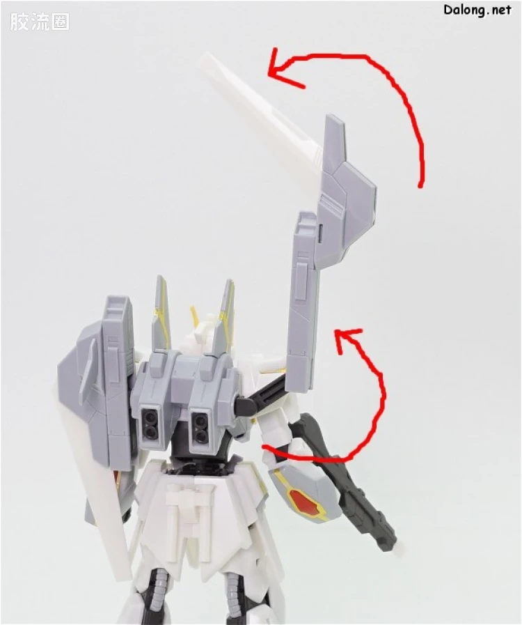 钢普拉Build 综合 HGBF 051 观月者高达 - 图片