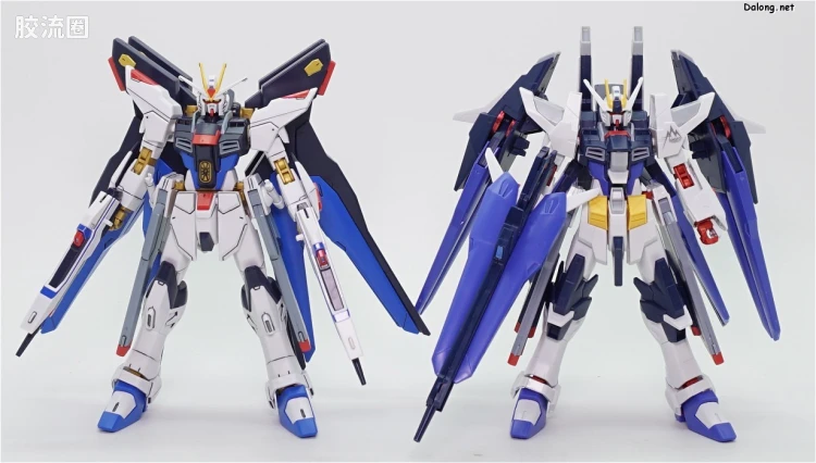 钢普拉Build 综合 HGBF 053 惊异强袭自由高达 - 图片