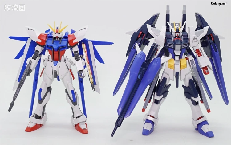 钢普拉Build 综合 HGBF 053 惊异强袭自由高达 - 图片