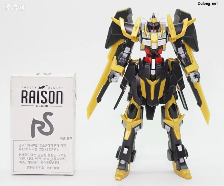 钢普拉Build 综合 HGBF 055 漆黑骑士高达 - 图片