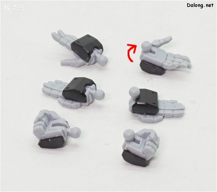 钢普拉Build 综合 HGBF 055 漆黑骑士高达 - 图片