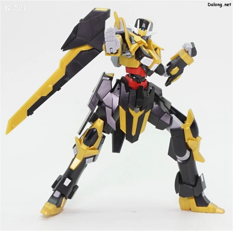 钢普拉Build 综合 HGBF 055 漆黑骑士高达 - 图片