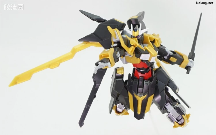 钢普拉Build 综合 HGBF 055 漆黑骑士高达 - 图片