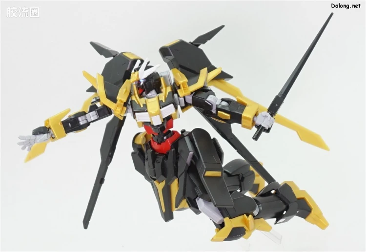 钢普拉Build 综合 HGBF 055 漆黑骑士高达 - 图片