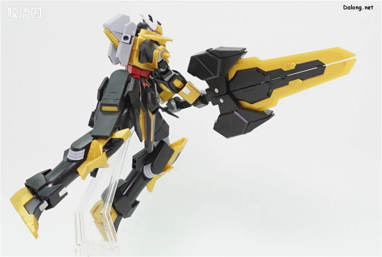 钢普拉Build 综合 HGBF 055 漆黑骑士高达 - 图片