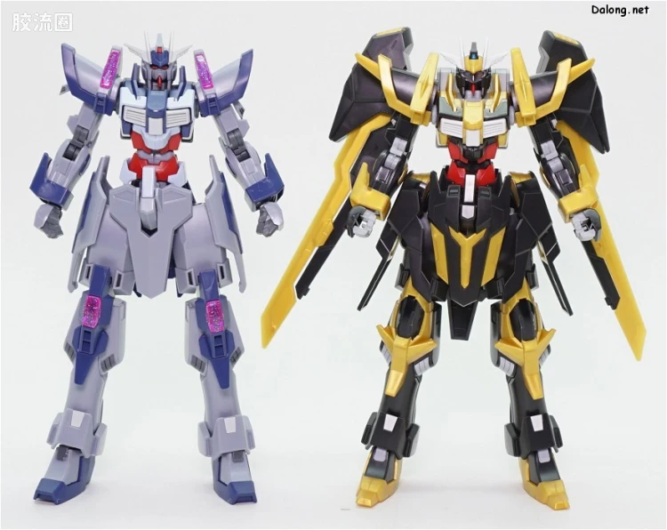 钢普拉Build 综合 HGBF 055 漆黑骑士高达 - 图片