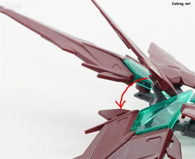 钢普拉Build 综合 HGBF 057 忍者脉冲高达 - 图片
