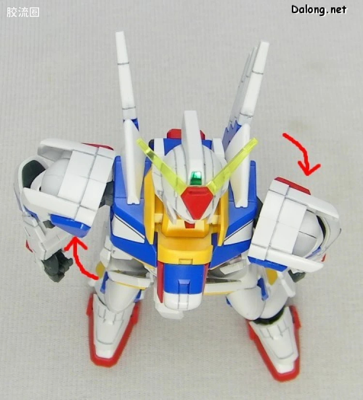 钢普拉Build 综合 HG 模型战士 高达模型制作者起始G 001 初始高达 - 图片
