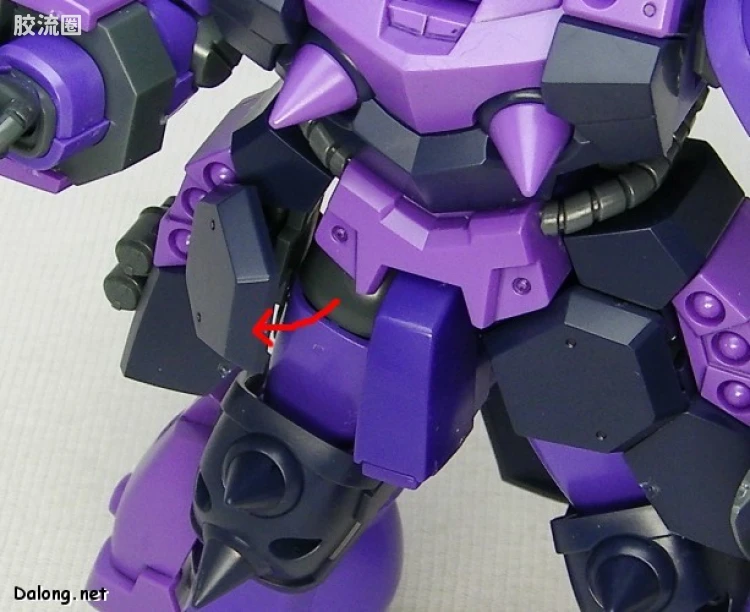 钢普拉Build 综合 HG 模型战士 高达模型制作者起始G 003 扎古F2000 超级装备 - 图片