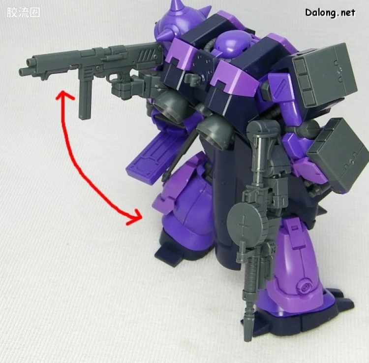 钢普拉Build 综合 HG 模型战士 高达模型制作者起始G 003 扎古F2000 超级装备 - 图片