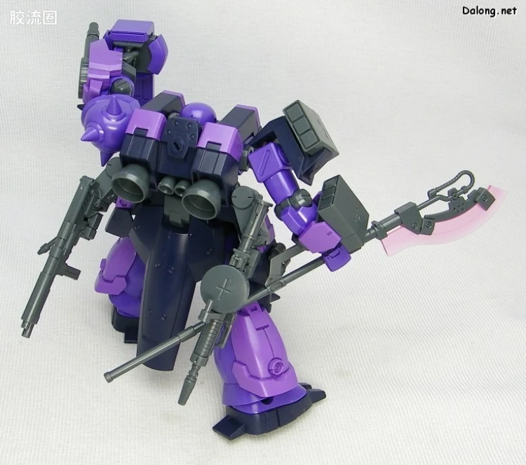钢普拉Build 综合 HG 模型战士 高达模型制作者起始G 003 扎古F2000 超级装备 - 图片