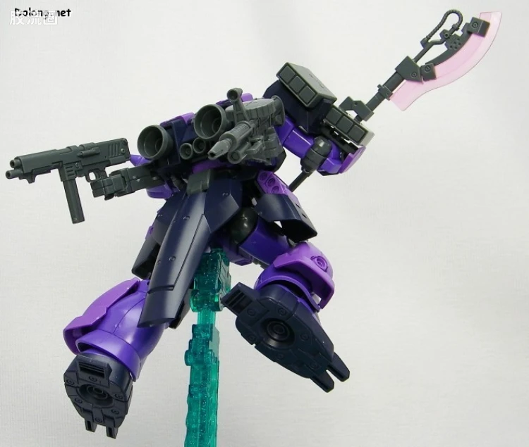 钢普拉Build 综合 HG 模型战士 高达模型制作者起始G 003 扎古F2000 超级装备 - 图片