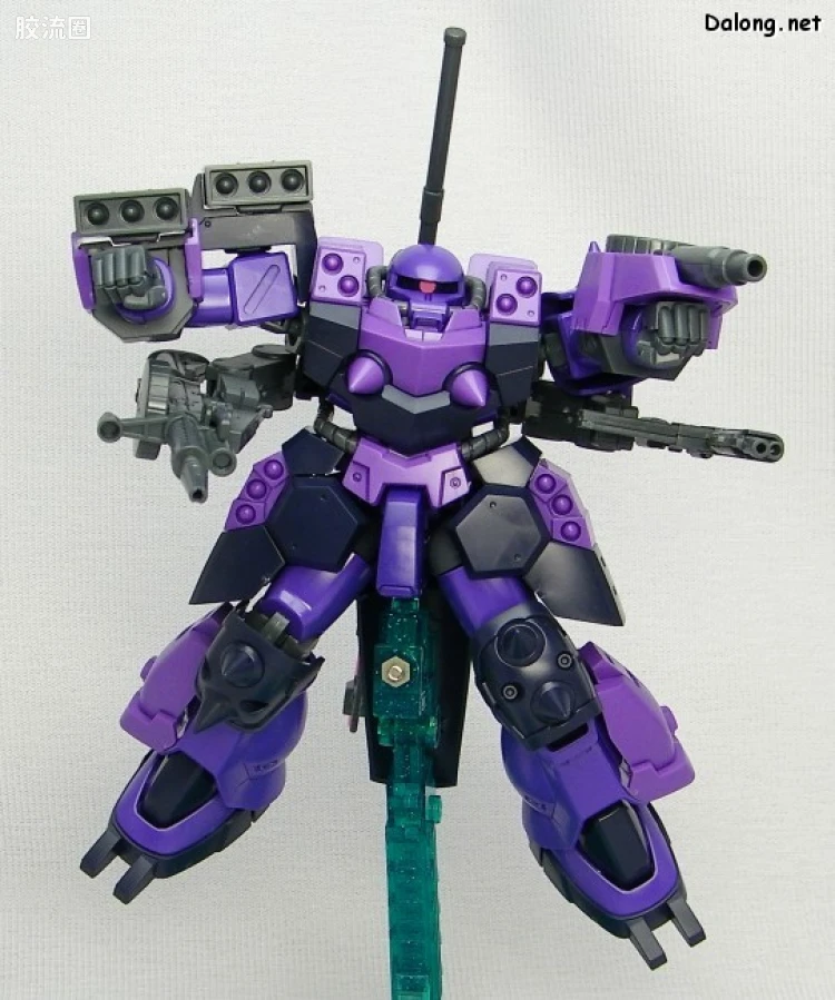 钢普拉Build 综合 HG 模型战士 高达模型制作者起始G 003 扎古F2000 超级装备 - 图片