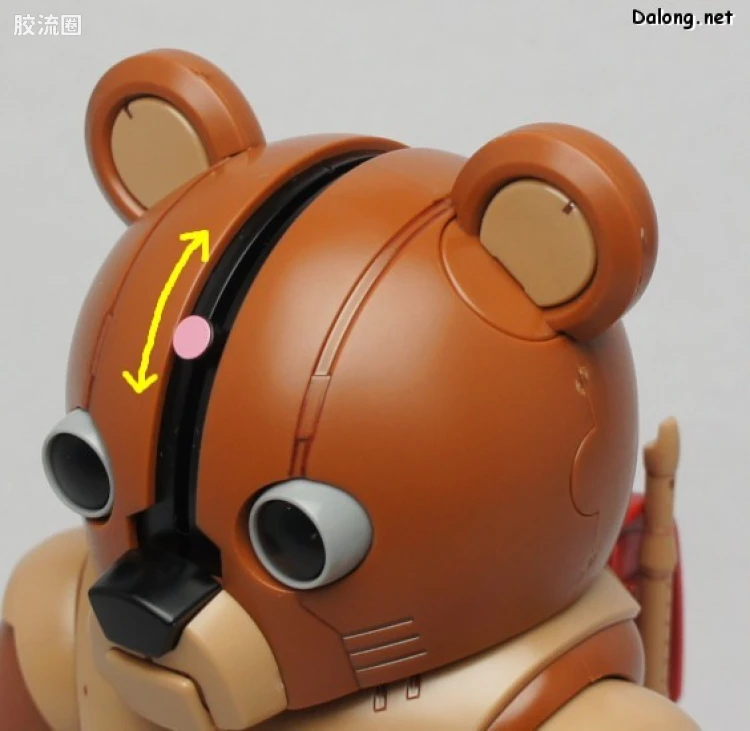 钢普拉Build 综合 HG 模型战士 高达模型制作者起始G 004 元祖熊霸 - 图片