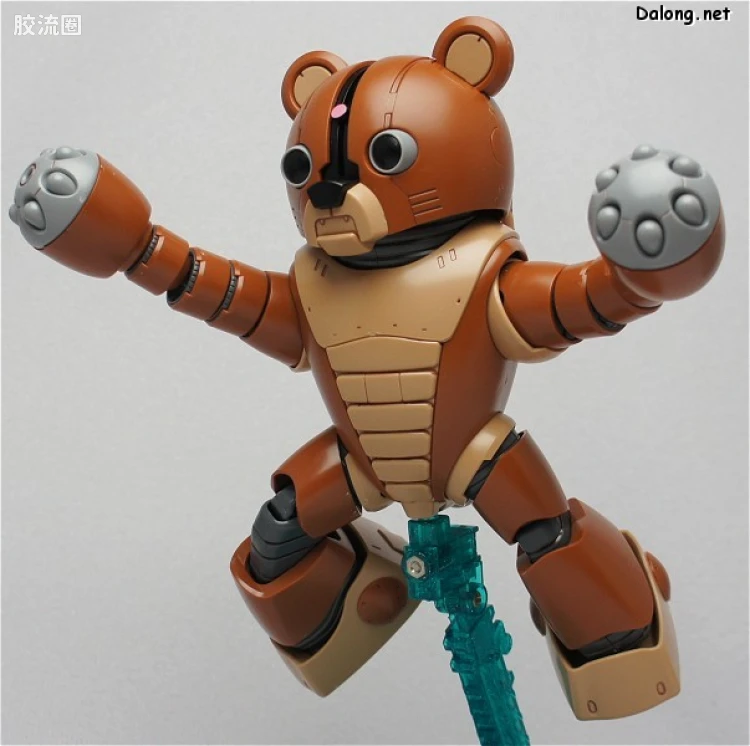 钢普拉Build 综合 HG 模型战士 高达模型制作者起始G 004 元祖熊霸 - 图片