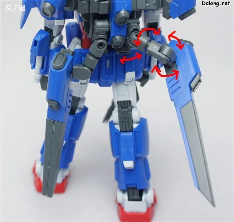 钢普拉Build 综合 HG 模型战士 高达模型制作者起始G 005 永恒高达 - 图片