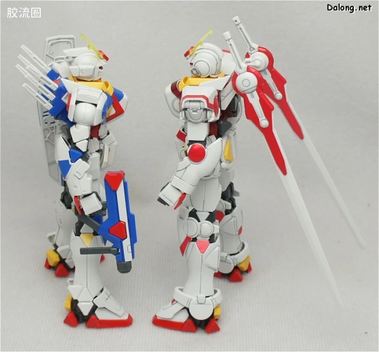 钢普拉Build 综合 HG 模型战士 高达模型制作者起始G 007 初始高达J型 - 图片