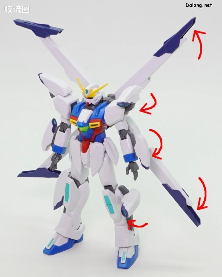 钢普拉Build 综合 网络限定版 HGBF 高达X十魔王 - 图片