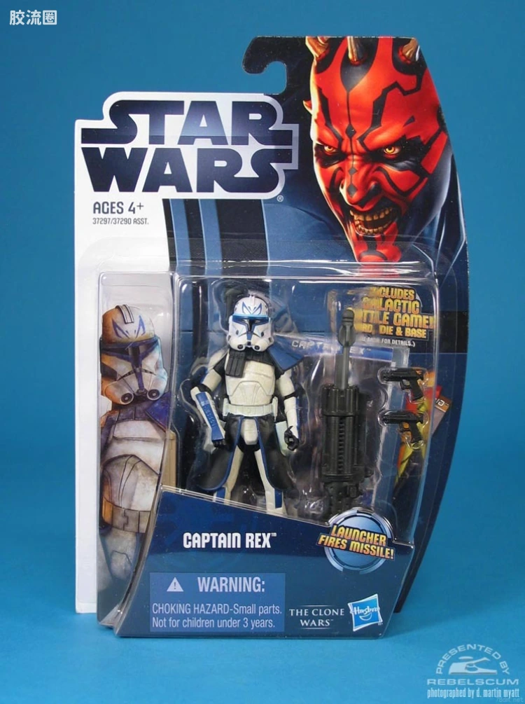 星球大战 THE CLONE WARS 普通版 2012 CW13 Captain Rex (Phase II Armor)