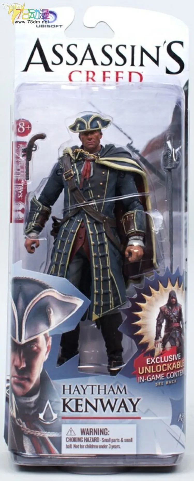 麦克法兰游戏与动画系列 特别版 2013 SDCC会场限定 刺客信条 haytham kenway